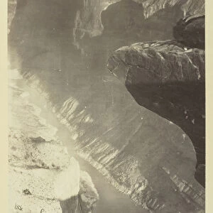 Looking South into the Grand Canyon, Colorado River, Sheavwitz Crossing, 1872