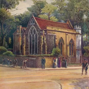 Lovekyns Chapel, Kingston, c1905, (1914). Artist: Jamess Ogilvy