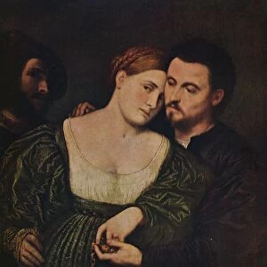 The Lovers, 1525-1530 (c1940). Artist: Paris Bordone
