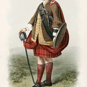 Mac Nab, from The Clans of the Scottish Highlands, pub. 1845 (colour lithograph)