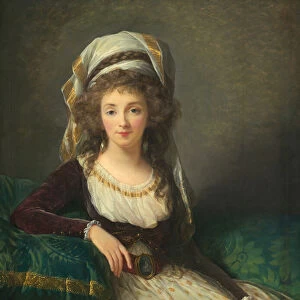 Madame d Aguesseau de Fresnes, 1789. Creator: Elisabeth Louise Vigee-LeBrun