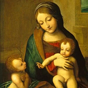 Madonna and Child with the Infant Saint John, c. 1510. Creator: Unknown