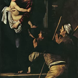 The Madonna dei Pellegrini (Pilgrims Madonna), 1604-1606