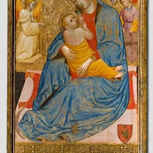 The Madonna of Humility with the Temptation of Eve, c. 1400. Creator: Olivuccio di Ciccarello