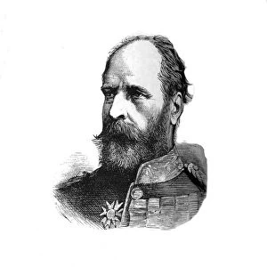 Major-Gen. Sir E. B. Hamley, Commanding the Second Division, c1882