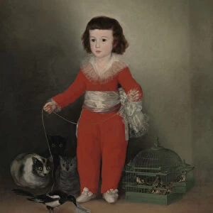 Manuel Osorio Manrique de Zuniga (1784-1792), 1787-88. Creator: Francisco Goya