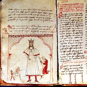 Manuscript on the Constitution of Barcelona, entitled Usatges of Barcelona, Catalonia costums