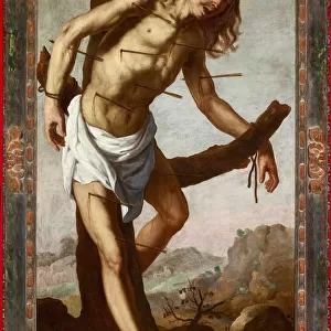The Martyrdom of Saint Sebastian, c. 1650. Creator: Zurbaran, Francisco, de (1598-1664)