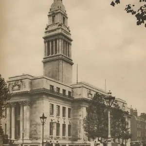 Heritage Images Print: Marylebone Town Hall, c1920 Heritage Images Print: Marylebone Town Hall, c1920