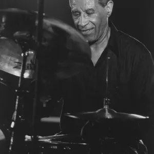 Print of Max Roach at Queen Elizabeth Hall, London Print of Max Roach at Queen Elizabeth Hall, London