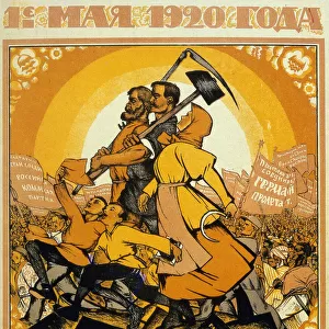 May Day 1920. Artist: Nicolas Kotcherguine
