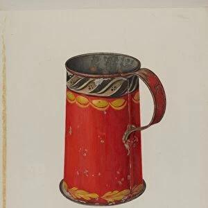 Measure Cup, c. 1940. Creator: Charles Henning
