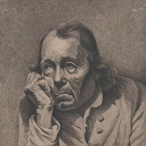 The Melancholic Man, ca. 1800. Creator: Ignace Joseph de Claussin