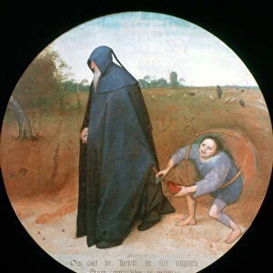 Misanthrope, 1568. Artist: Pieter Bruegel the Elder