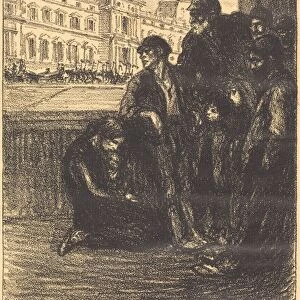 Misery and Splendor (Misere et splendeur), 1908. Creator: Theophile Alexandre Steinlen