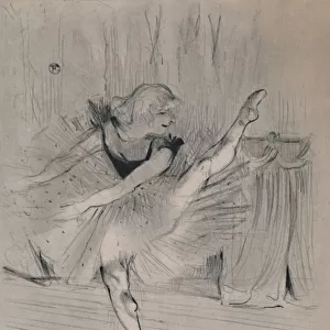 Miss Ida Heath, English Dancer, c. 1894, (1946). Artist: Henri de Toulouse-Lautrec