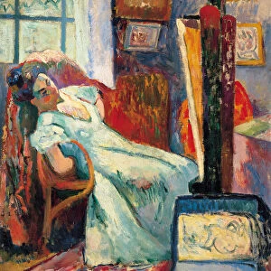 Model Resting, 1905. Artist: Manguin, Henri Charles (1874-1949)