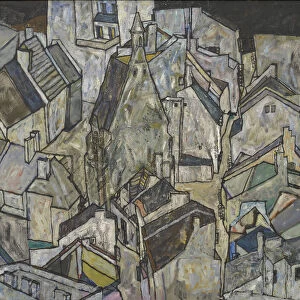 Moedling II, 1918. Creator: Schiele, Egon (1890-1918)