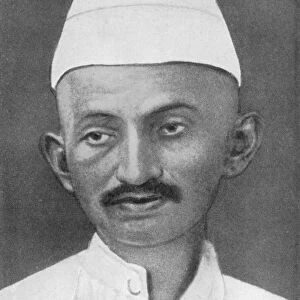 Mohandas Karamchand Gandhi (1869-1948), Indian nationalist leader, 1926