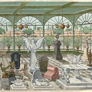 Monument Display Room, 1888, 1935 / 1942. Creator: Perkins Harnly