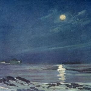 Full Moon in the Winter, c1908, (1909). Artist: George Marston