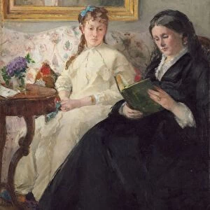 The Mother and Sister of the Artist, 1869 / 1870. Creator: Berthe Morisot