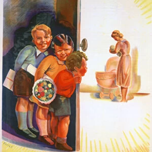 Mothers Day, Sunday 30th May 1943, 1943. Artist: Phili