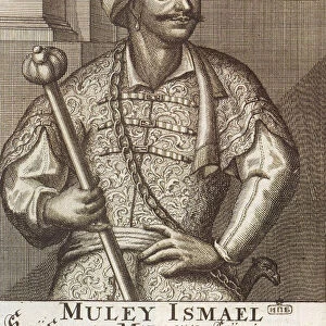 Moulay Ismail Ibn Sharif, King of Morocco, 1726. Artist: Anonymous