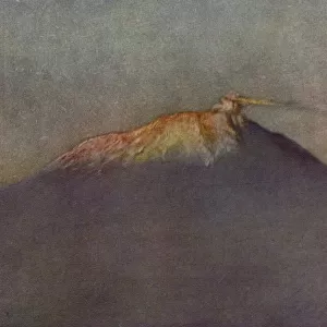 Mount Erebus, 1911, (1913). Artist: Edward Wilson