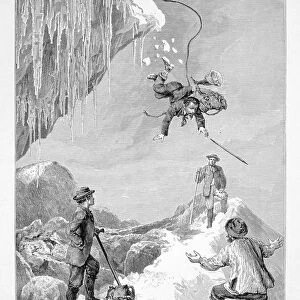 Mountaineering accident, 19th century