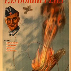Movie poster Deep Raid, 1937