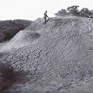Mud Volcano Waiotapu, late 19th-early 20th century. Creator: Unknown