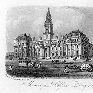 Municipal Offices, Liverpool, 10 February 1875