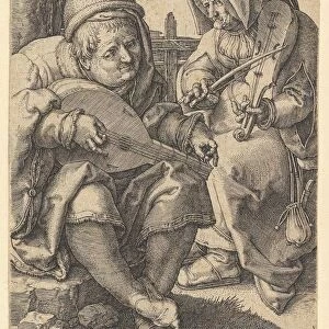The Musicians, 1524. Creator: Lucas van Leyden