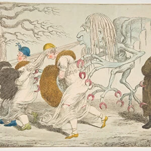 A Naked Truth, or Nipping Frost, February 2, 1803. Creator: Unknown