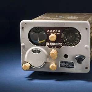 Narco VHT-2 Superhomer VOR Receiver / Indicator, 1950s. Creator: Narco Avionics