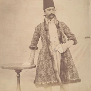 [Naser al-Din Shah], 1840s-60s. Creator: Possibly by Luigi Pesce