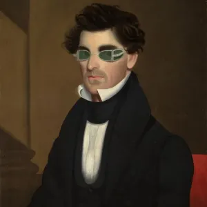 Nathaniel Olds, 1837 Print: A Portrait of an Industrialist Nathaniel Olds, 1837 Print: A Portrait of an Industrialist