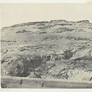 Necropole de l Ancienne Lycopolis, Haute-Egypte, 1849 / 51, printed 1852