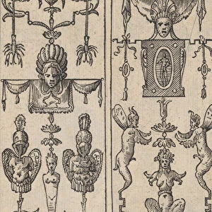 Needlework designs, 1567. Creator: Unknown