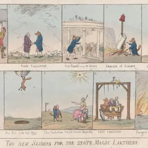 1783 State Magic Lantern Print
