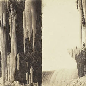 Niagara In Winter, 1860 / 61. Creator: Anthony & Company