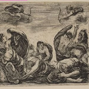Niobe, from Game of Mythology (Jeu de la Mythologie), 1644