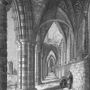 North Aisle, Whitby Abbey, c1880, (1897). Artist: Alexander Francis Lydon