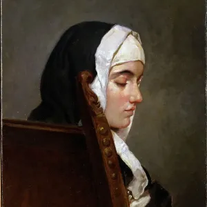The Nun - Heritage Images Print The Nun - Heritage Images Print
