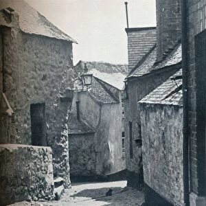 An old portion of St Ives, Cornwall, scheduled as a slum clearance area, 1935