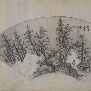Old Trees by Li Cheng (919-967), as interpreted by Kuncan (1612-1673)