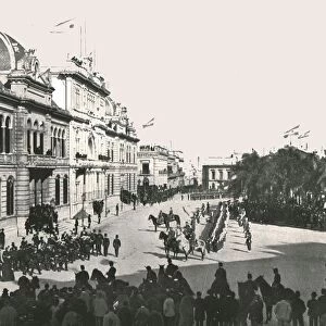 Opening of Congress, Buenos Aires, Argentina, 1895. Creator: Enrique Carlos Moody
