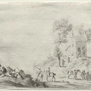 The Outpost. Creator: Robert van den Hoecke (Flemish, 1622-1668)