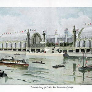 Palace of Horticulture, Paris World Exposition, 1889, (1900). Artist: Ewald Thiel